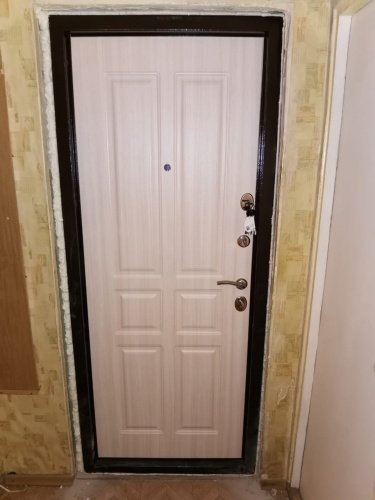 Входная дверь в квартиру Delta-10M Медь RGSO Перламутр белый D12 фото 4