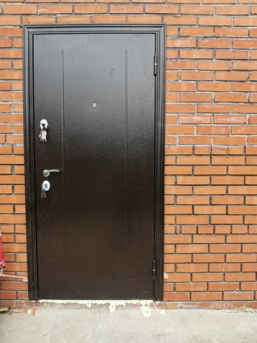 Входная дверь в квартиру Delta-10M Медь RGSO Венге D12 фото 7