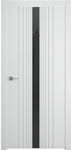 Albero Геометрия-8 с магнитной защелкой, ширина полотна 600мм, цвет Белый, Стекло черное