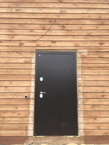 Входная дверь Триера-21 с терморазрывом МДФ ПВХ Дуб тёмный НП 168 (VINORIT) фото 2