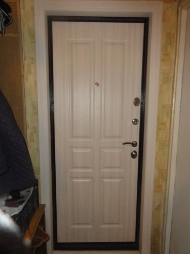 Входная дверь в квартиру Delta-10M Медь RGSO Перламутр белый D12 фото 3