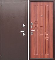 Входная дверь в квартиру Гарда МДФ Рустикальный дуб 8мм.